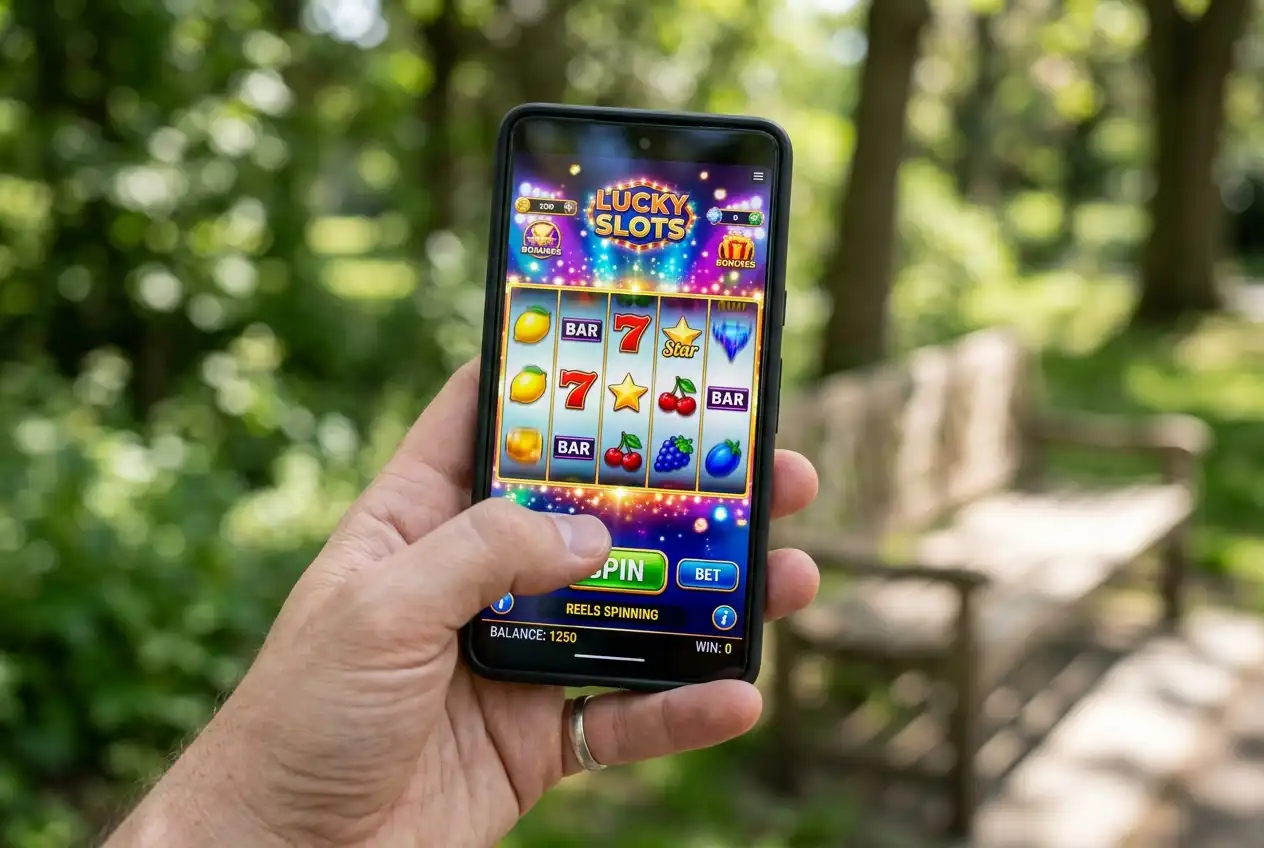 Playing online pokies on a mobile phone browser with PayID deposit
